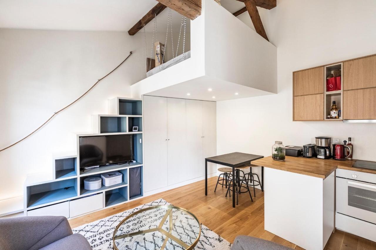 Tourville - Tres Beau Studio - Bail Mobilite Paris Exteriör bild